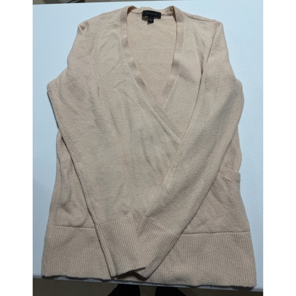 LOFT Sweaters - Ann Taylor Sweater Womens Sz Small Pink Alpaca Blend Knit V Neck